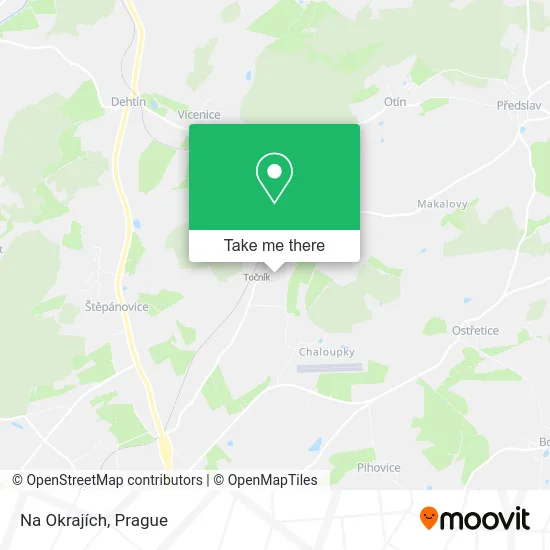 Карта Na Okrajích
