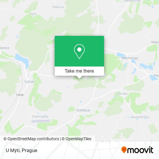 Карта U Mýti