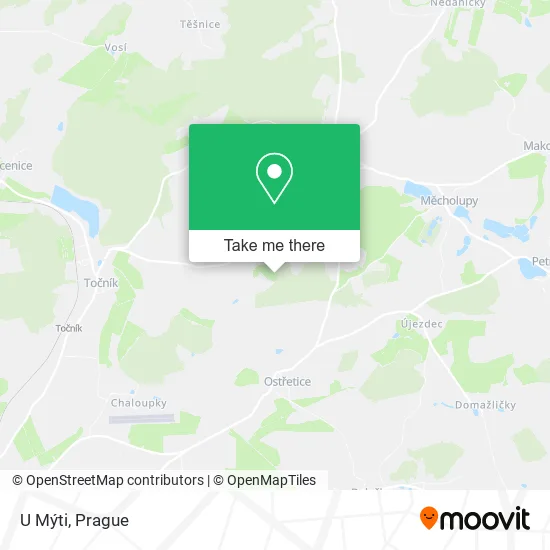 Карта U Mýti