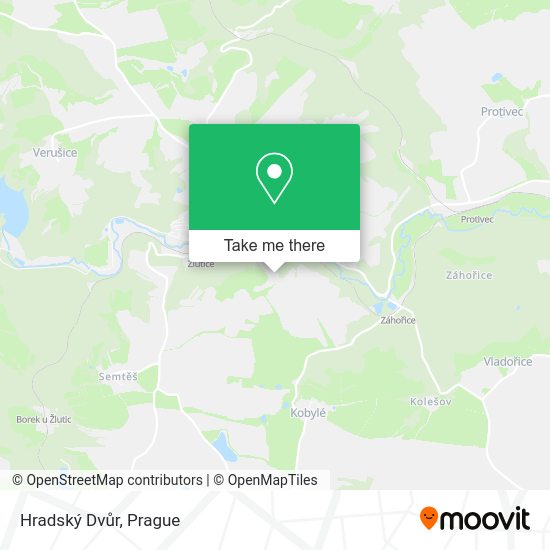 Hradský Dvůr map
