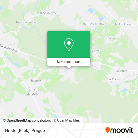Hřiště (Bílek) map