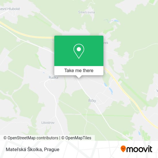 Mateřská Školka map