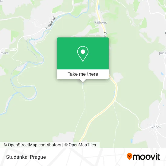 Карта Studánka