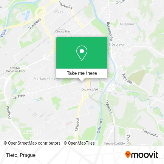 Карта Tieto