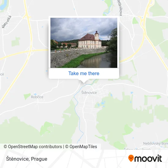 Карта Štěnovice