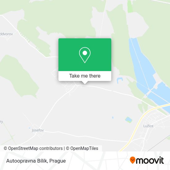Autoopravna Bílík map