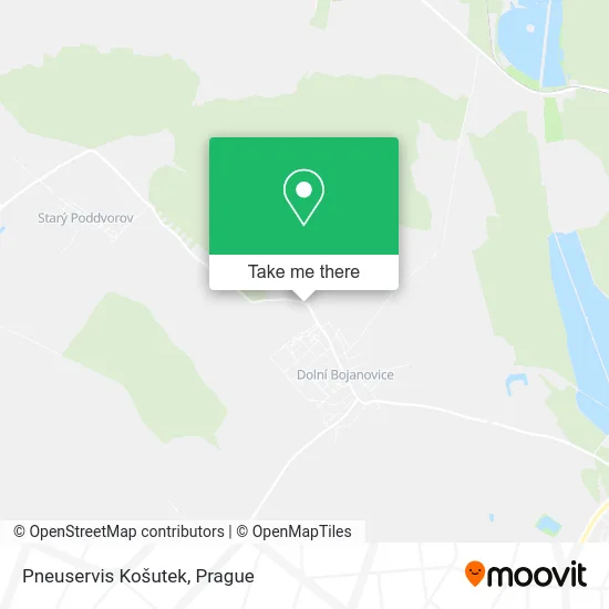 Карта Pneuservis Košutek