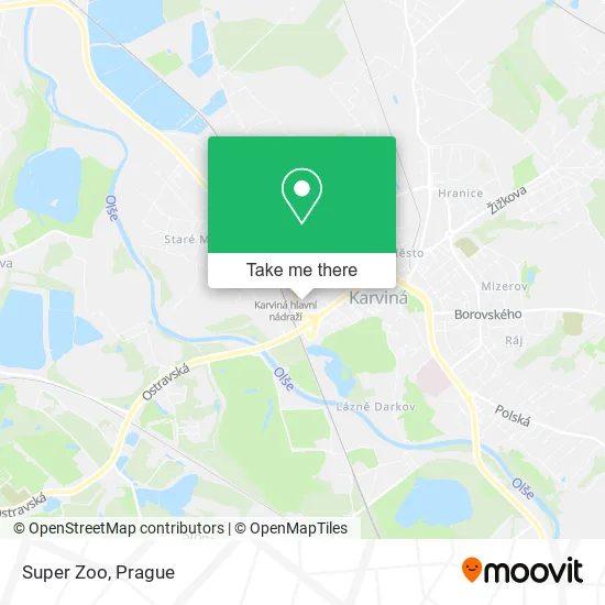 Карта Super Zoo