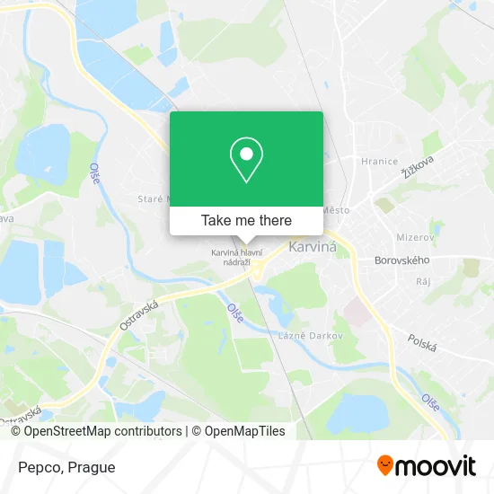 Карта Pepco