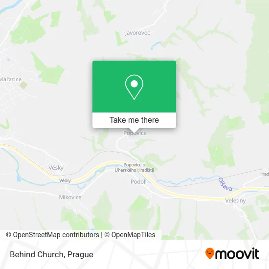 Карта Behind Church
