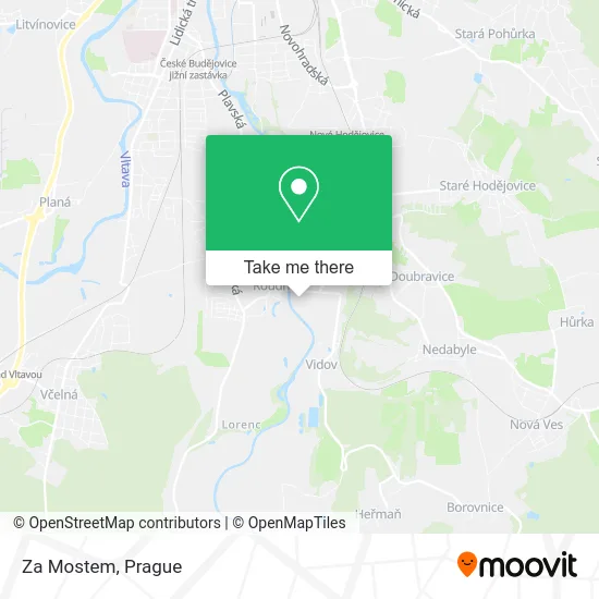 Карта Za Mostem