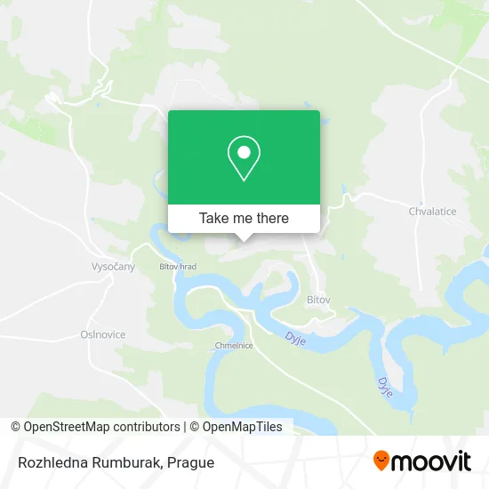 Карта Rozhledna Rumburak