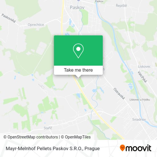 Карта Mayr-Melnhof Pellets Paskov S.R.O.