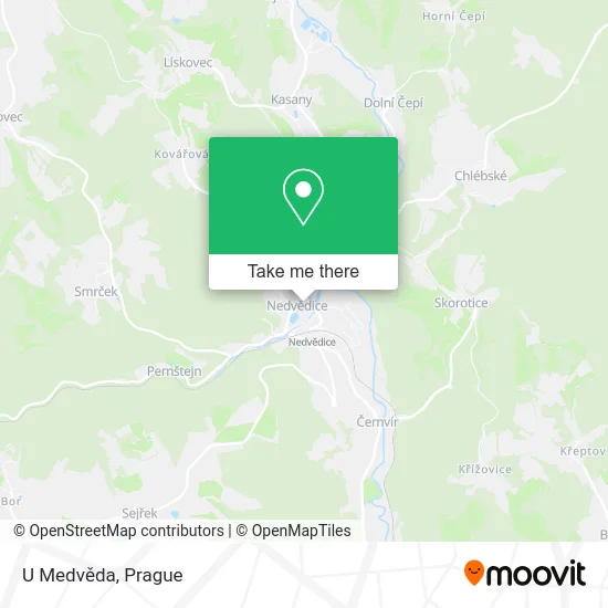 Карта U Medvěda