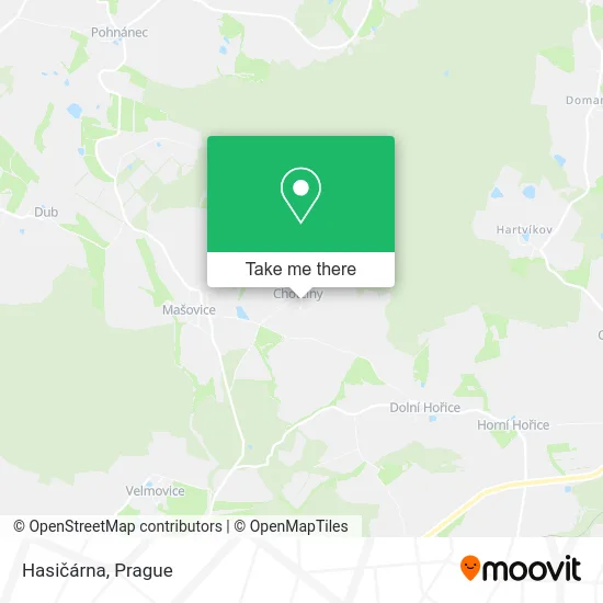 Карта Hasičárna