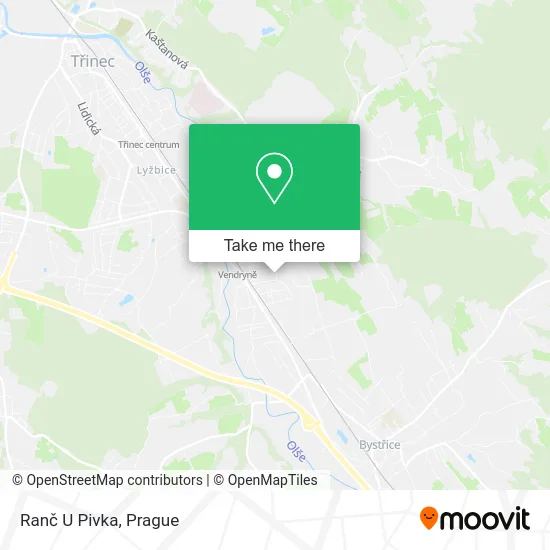 Карта Ranč U Pivka