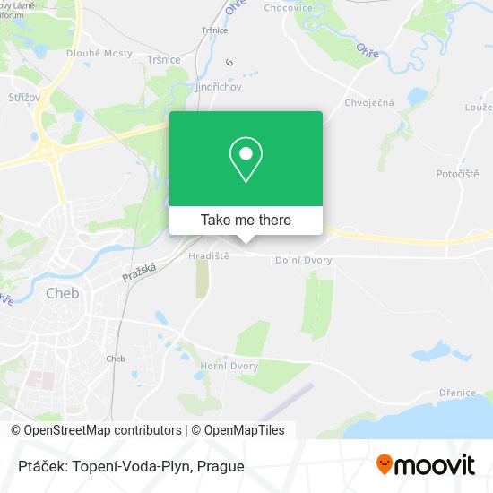 Ptáček: Topení-Voda-Plyn map