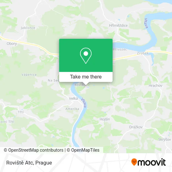 Roviště Atc map