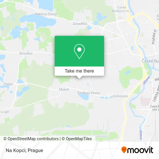 Карта Na Kopci