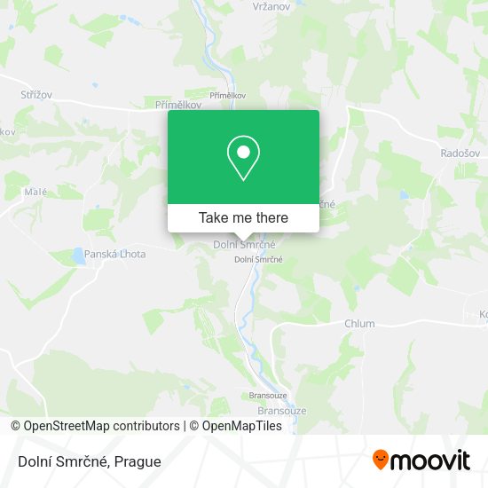 Dolní Smrčné map