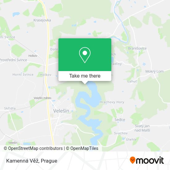 Kamenná Věž map