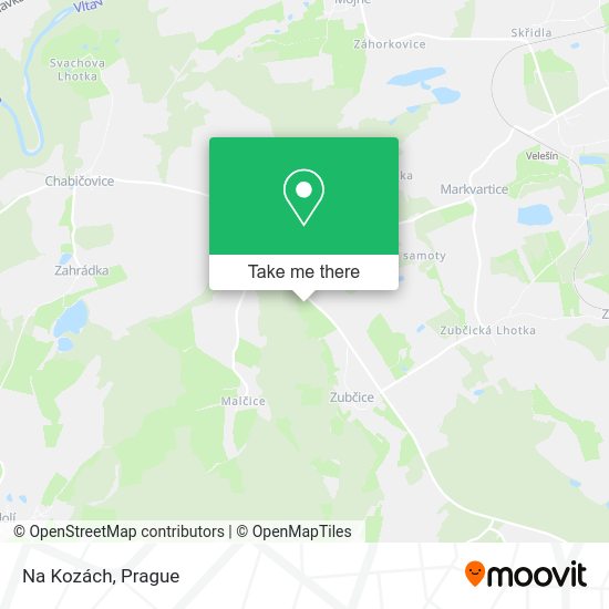 Карта Na Kozách