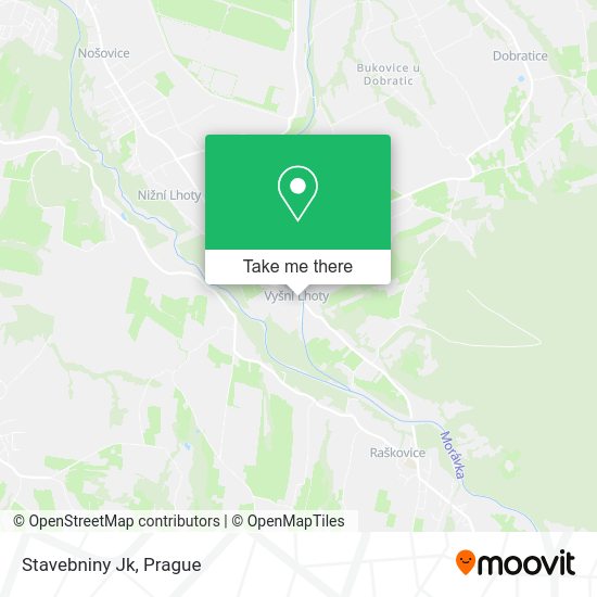 Карта Stavebniny Jk