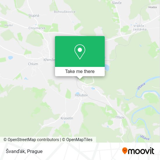Карта Švanďák