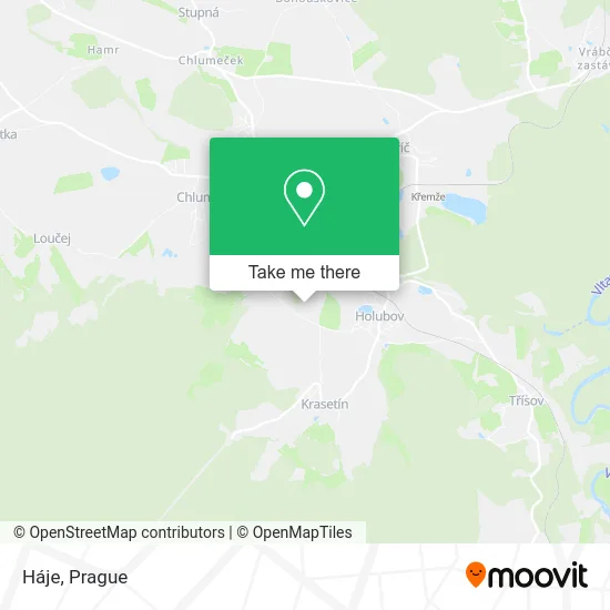 Карта Háje