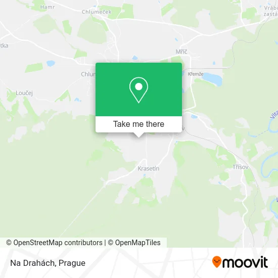 Карта Na Drahách