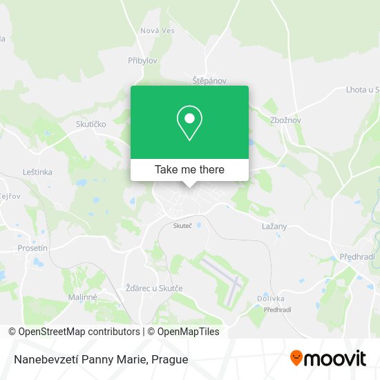 Nanebevzetí Panny Marie map