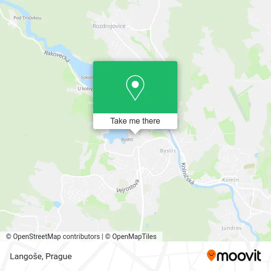 Карта Langoše