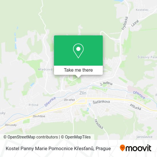 Kostel Panny Marie Pomocnice Křesťanů map