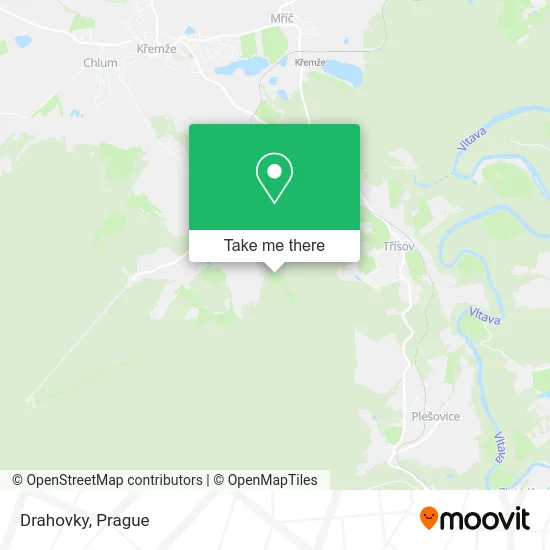 Карта Drahovky