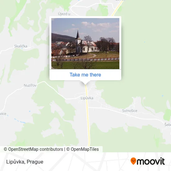 Карта Lipůvka