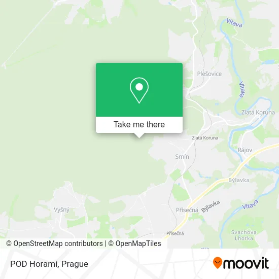 Карта POD Horami