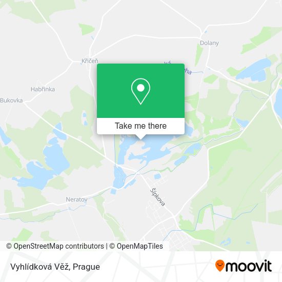 Карта Vyhlídková Věž