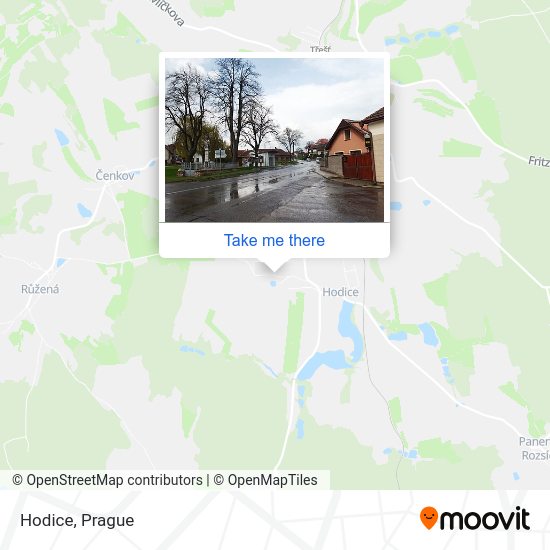 Карта Hodice