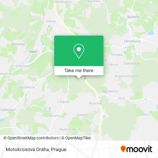 Карта Motokrosová Dráha