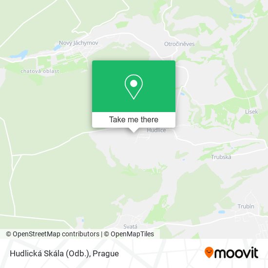 Hudlická Skála (Odb.) map