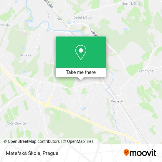 Mateřská Škola map