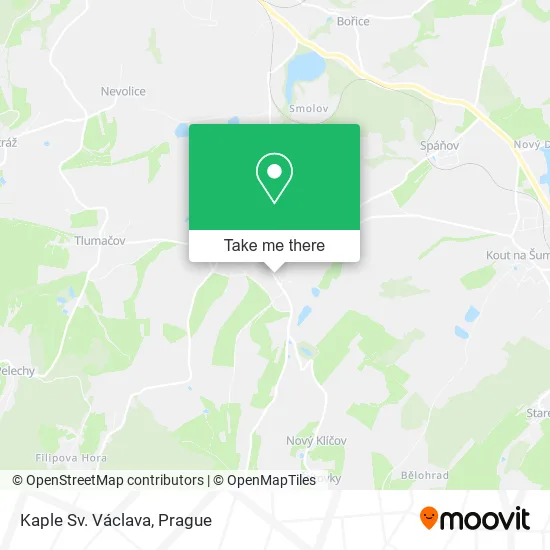 Карта Kaple Sv. Václava