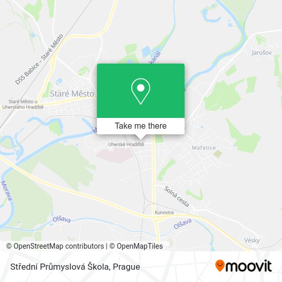 Střední Průmyslová Škola map
