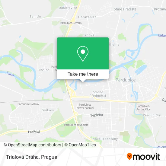 Карта Trialová Dráha
