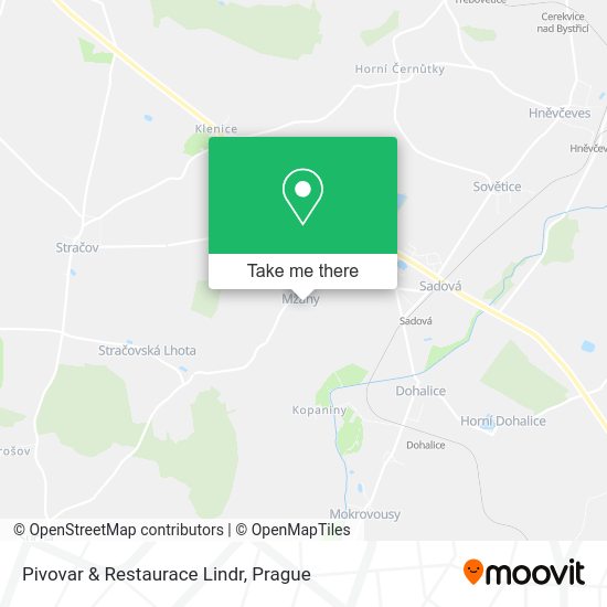 Pivovar & Restaurace Lindr map