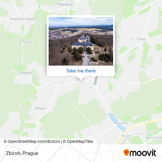 Карта Zbiroh