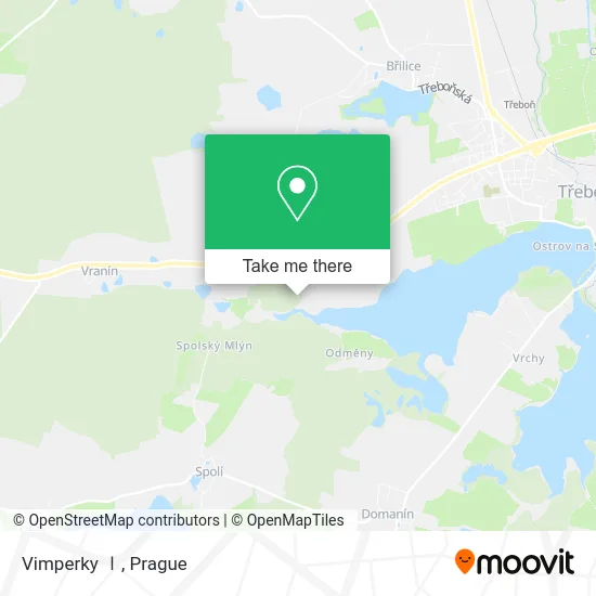 Карта Vimperky Ⅰ