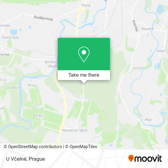 Карта U Včelné