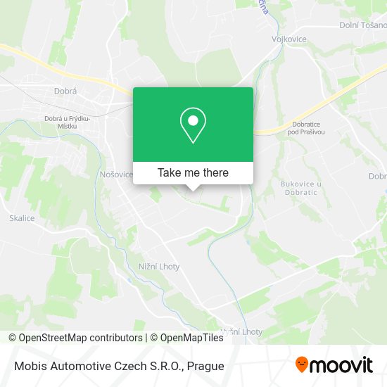 Mobis Automotive Czech S.R.O. map