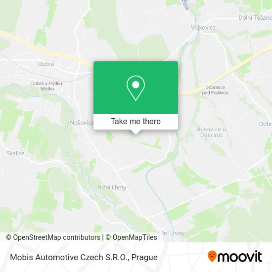 Карта Mobis Automotive Czech S.R.O.